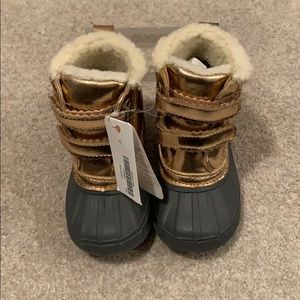 Baby girl winter boots
